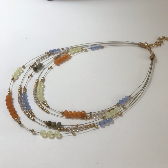 Chico’s Layered Beaded Necklace - Picture 5 of 5
